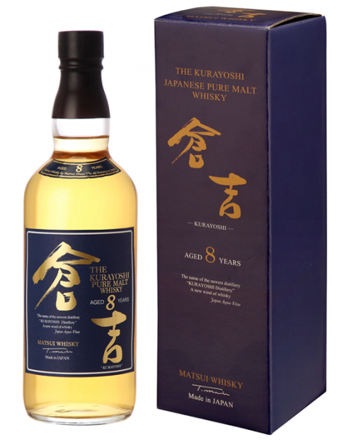 Garcias - Vinhos e Bebidas Espirituosas - WHISKY PURE MALTE THE KURAYOSHI 8 ANOS C/CX  1