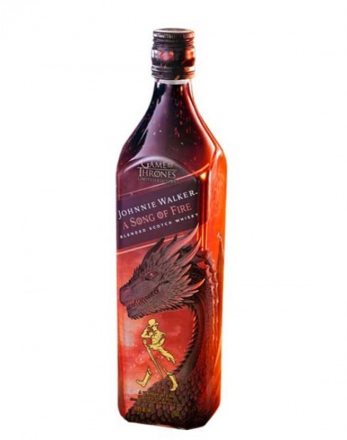 Garcias - Vinhos e Bebidas Espirituosas - WHISKY JOHNNIE WALKER GOT FIRE 1