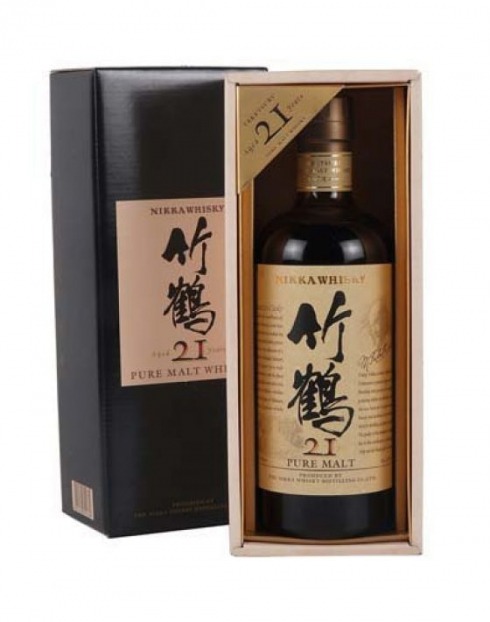 Garcias - Vinhos e Bebidas Espirituosas - WHISKY MALTE NIKKA TAKETSURU 21 ANOS 1