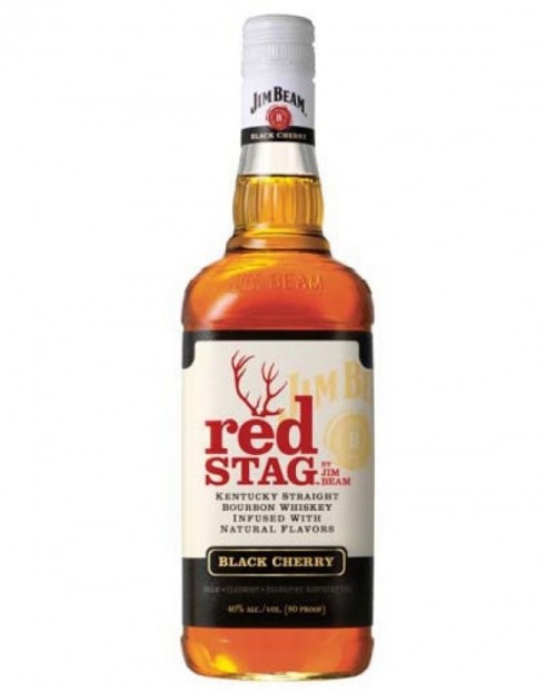 Garcias - Vinhos e Bebidas Espirituosas - WHISKY BOURBON JIM BEAM RED STAG  1