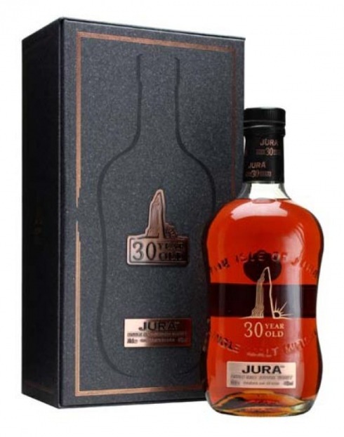 Garcias - Vinhos e Bebidas Espirituosas - WHISKY MALTE ISLE OF JURE 30 ANOS C/CX  1