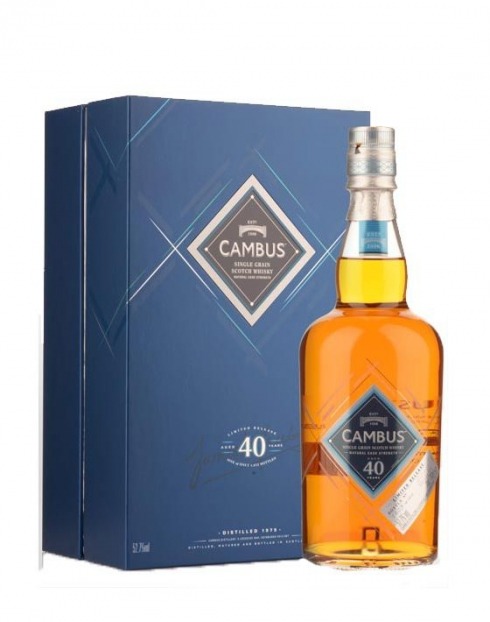 Garcias - Vinhos e Bebidas Espirituosas - WHISKY CAMBUS 40 ANOS SPECIAL RELEASE 16 C/ ESTOJO 1