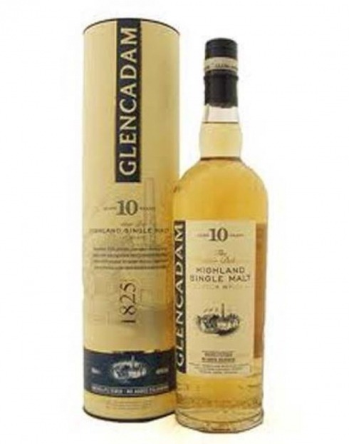 Garcias - Vinhos e Bebidas Espirituosas - WHISKY MALTE GLENCADAM 10 ANOS C/LATA  1