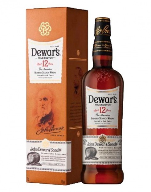 Garcias - Vinhos e Bebidas Espirituosas - WHISKY DEWAR'S 12 ANOS COM CAIXA 1