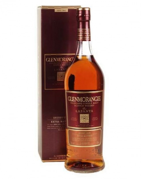 Garcias - Vinhos e Bebidas Espirituosas - WHISKY MALTE GLENMORANGIE LASANTA SHERRYCASK 12 ANOS 1L 1