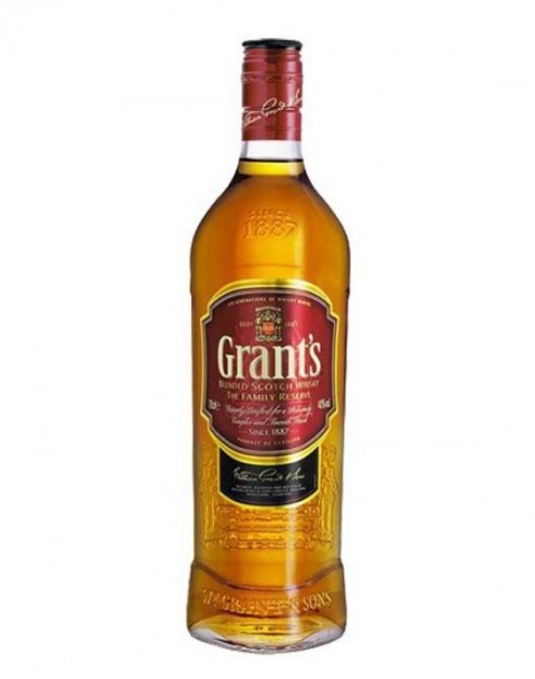 Garcias - Vinhos e Bebidas Espirituosas - WHISKY GRANT'S 1L 1