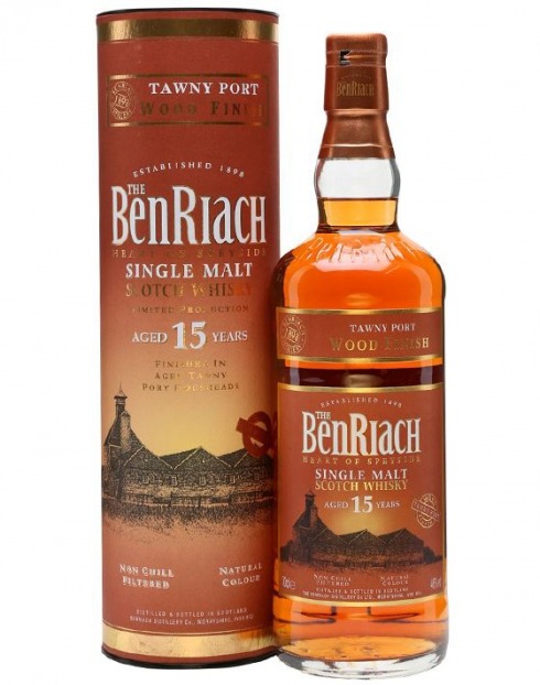 Garcias - Vinhos e Bebidas Espirituosas - WHISKY MALTE BENRIACH 15 ANOS TAWNY PORT  1