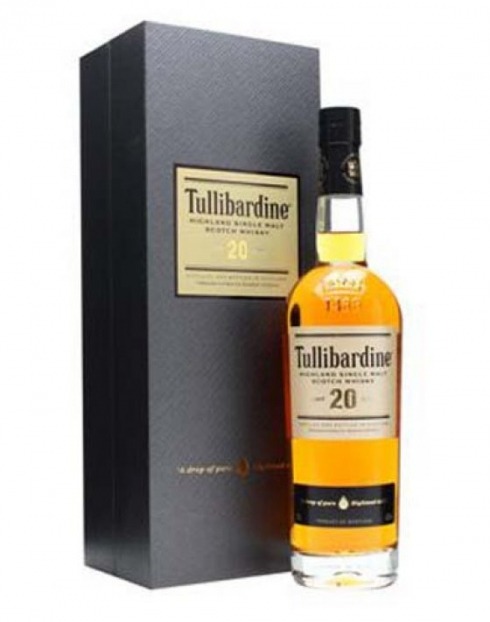 Garcias - Vinhos e Bebidas Espirituosas - WHISKY MALTE TULLIBARDINE 20 ANOS C/ESTOJO  1