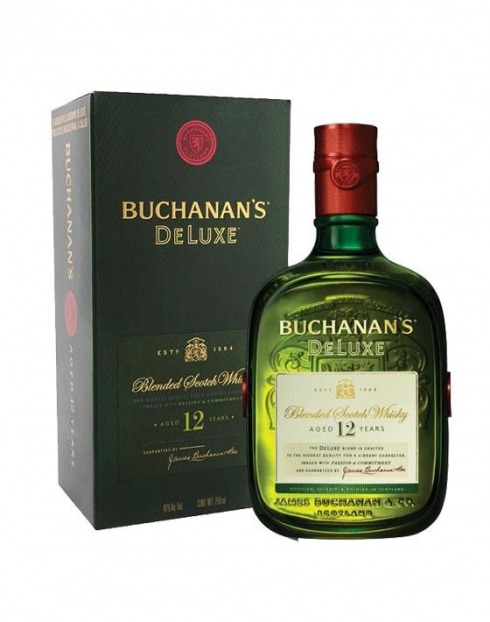 Garcias - Vinhos e Bebidas Espirituosas - WHISKY BUCHANNANS DE LUXE 12 ANOS 1L 1