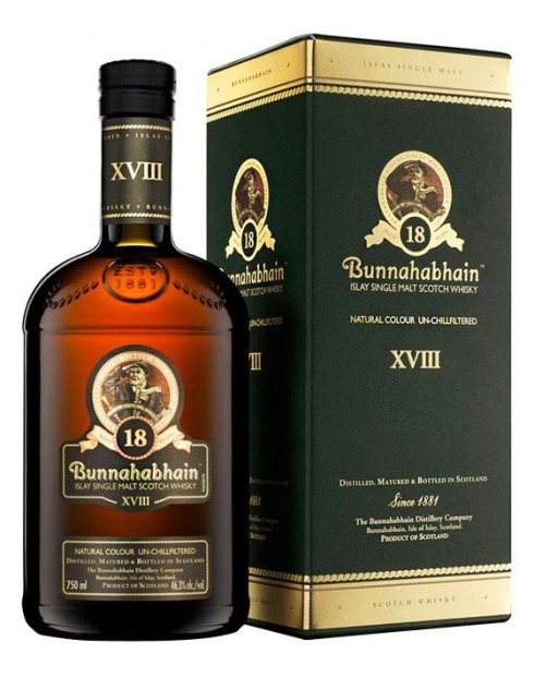 Garcias - Vinhos e Bebidas Espirituosas - WHISKY MALTE BUNNAHABHAIN 18 ANOS C/CX  1