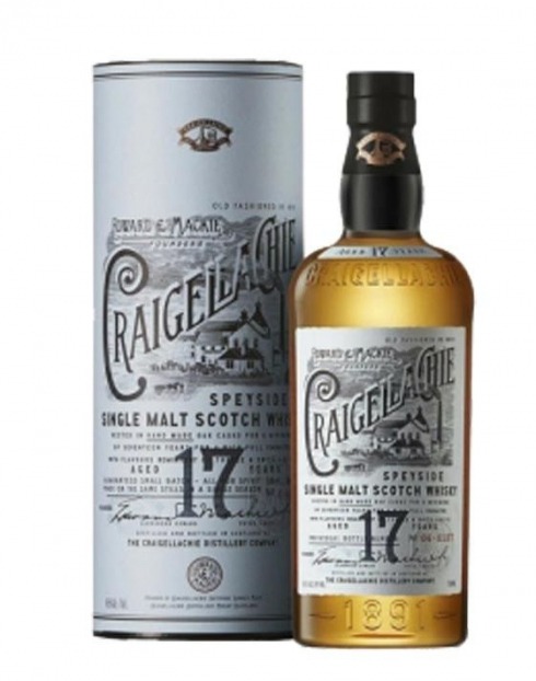 Garcias - Vinhos e Bebidas Espirituosas - WHISKY MALTE CRAIGELLACHIE 17 ANOS C/ TUBO 1