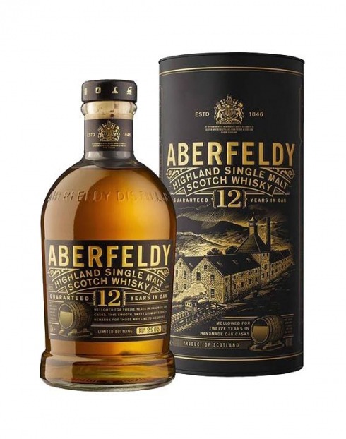 Garcias - Vinhos e Bebidas Espirituosas - WHISKY MALTE ABERFELDY 12 ANOS 1