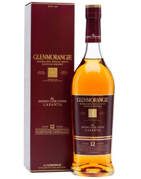 Garcias - Vinhos e Bebidas Espirituosas - WHISKY MALTE GLENMORANGIE LASANTA SHERRYCASK 12 ANOS 1