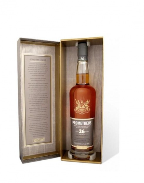 Garcias - Vinhos e Bebidas Espirituosas - WHISKY MALTE PROMETHEUS 26 ANOS C/CX 1