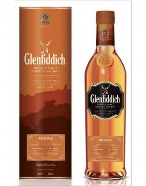 Garcias - Vinhos e Bebidas Espirituosas - WHISKY MALTE GLENFIDDICH 14 ANOS RICH OAK  1