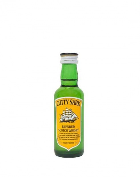 Garcias - Vinhos e Bebidas Espirituosas - WHISKY CUTTY SARK MINIATURA 1