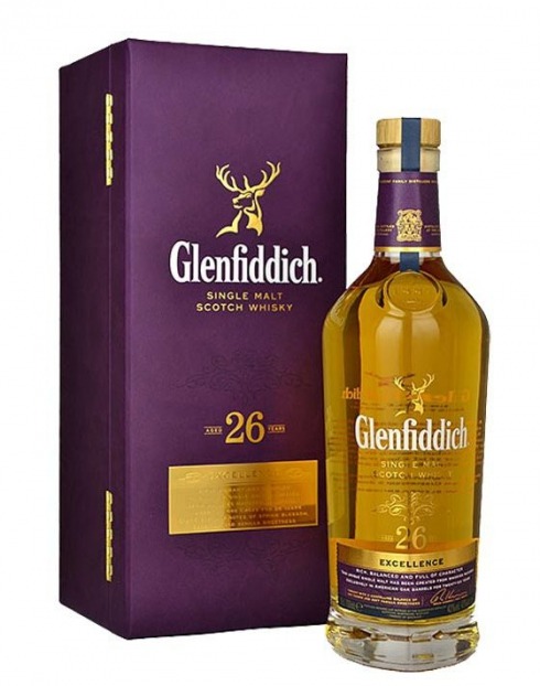 Garcias - Vinhos e Bebidas Espirituosas - WHISKY MALTE GLENFIDDICH 26 ANOS C/ ESTOJO 1