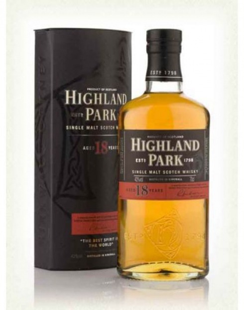 Garcias - Vinhos e Bebidas Espirituosas - WHISKY MALTE HIGHLAND PARK 18 A C/CX  1