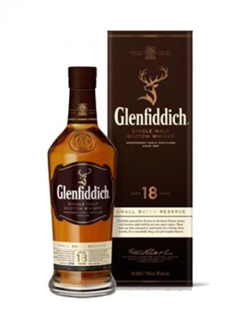 Garcias - Vinhos e Bebidas Espirituosas - WHISKY MALTE GLENFIDDICH 18 ANOS C/ TUBO 1