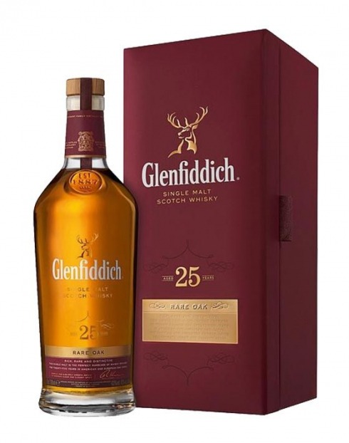 Garcias - Vinhos e Bebidas Espirituosas - WHISKY MALTE GLENFIDDICH 25 ANOS C/ ESTOJO 1