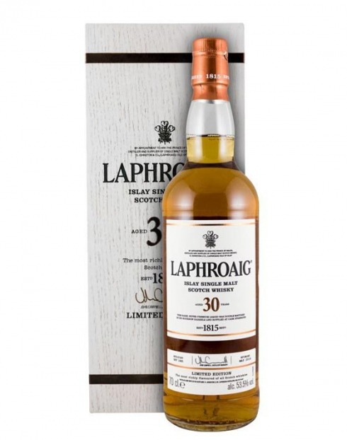 Garcias - Vinhos e Bebidas Espirituosas - WHISKY MALTE LAPHROAIG 30 ANOS C/ ESTOJO 1