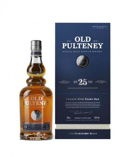 Garcias - Vinhos e Bebidas Espirituosas - WHISKY MALTE OLD PULTENEY 25 ANOS C/ESTOJO 1