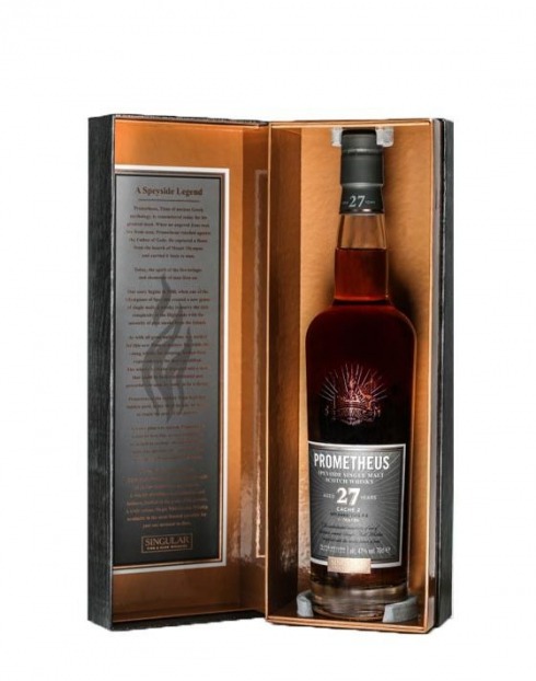 Garcias - Vinhos e Bebidas Espirituosas - WHISKY MALTE PROMETHEUS 27 ANOS C/CX 1