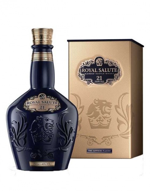 Garcias - Vinhos e Bebidas Espirituosas - WHISKY ROYAL SALUTE 21 ANOS  1