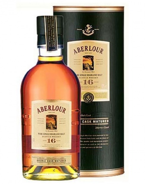 Garcias - Vinhos e Bebidas Espirituosas - WHISKY MALTE ABERLOUR 16 ANOS DOUBLE CASK C/CX  1