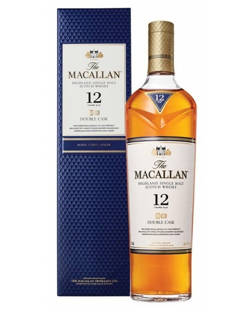 Garcias - Vinhos e Bebidas Espirituosas - WHISKY MALTE MACALLAN  12 ANOS DOUBLE CASK C/ CAIXA 1