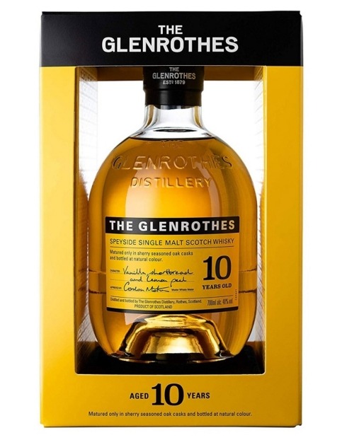 Garcias - Vinhos e Bebidas Espirituosas - WHISKY MALTE GLENROTHES 10 ANOS 1