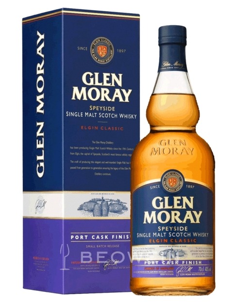 Garcias - Vinhos e Bebidas Espirituosas - WHISKY MALTE GLEN MORAY PORT CASK FINISH 1