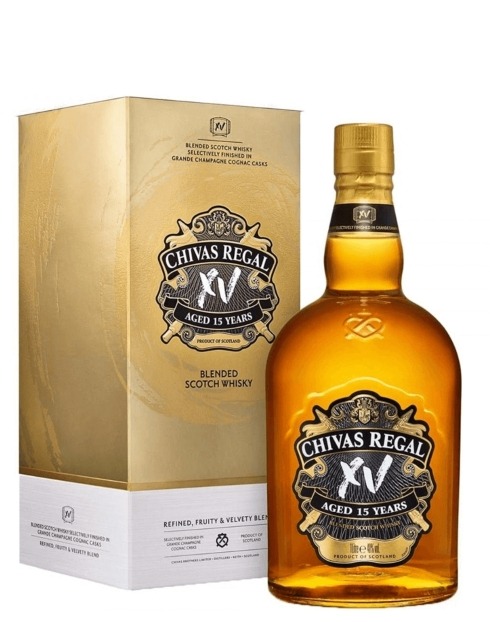 Garcias - Vinhos e Bebidas Espirituosas - WHISKY CHIVAS REGAL 15 ANOS XV 1