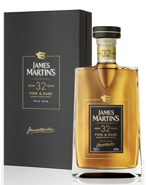 Garcias - Vinhos e Bebidas Espirituosas - WHISKY JAMES MARTIN´S 32 ANOS 1