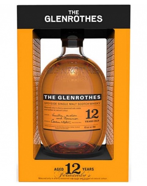 Garcias - Vinhos e Bebidas Espirituosas - WHISKY MALTE GLENROTHES 12 ANOS 1