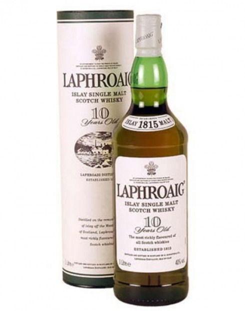 Garcias - Vinhos e Bebidas Espirituosas - WHISKY MALTE LAPHROAIG 10 ANOS 1