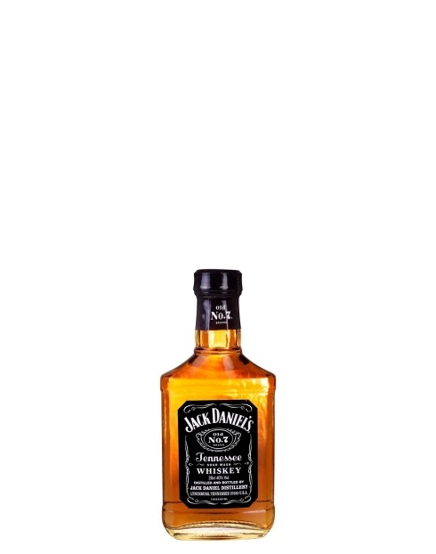 Garcias - Vinhos e Bebidas Espirituosas - WHISKY JACK DANIEL'S BLACK LABEL Nº7 20CL MINIATURA 1