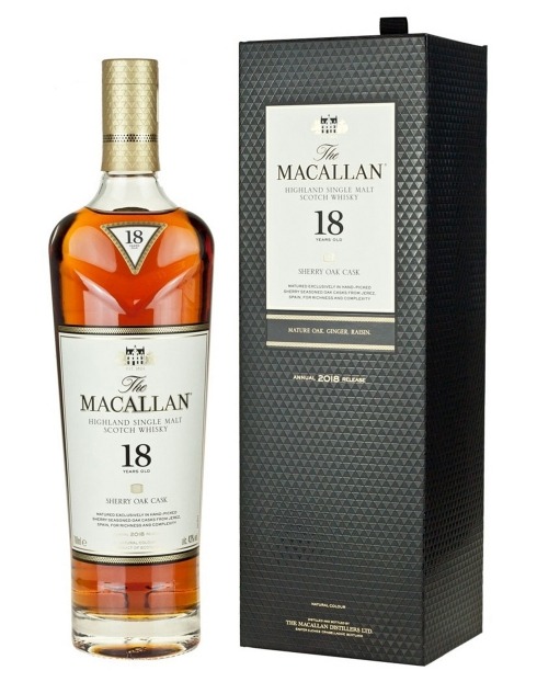 Garcias - Vinhos e Bebidas Espirituosas - WHISKY MALTE MACALLAN SHERRY OAK 18 ANOS 1