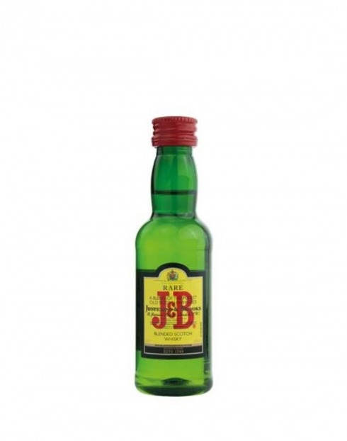 Garcias - Vinhos e Bebidas Espirituosas - WHISKY J&B 5CL MINIATURA PET 1