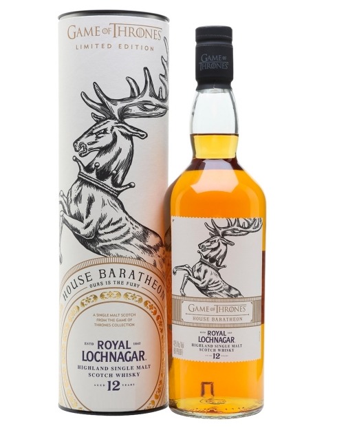 Garcias - Vinhos e Bebidas Espirituosas - WHISKY MALTE ROYAL LOCHNAGAR HOUSE BARATHEON GAME OF THRONES COLLECTION 1