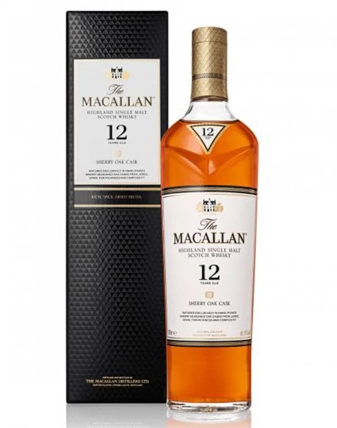 Garcias - Vinhos e Bebidas Espirituosas - WHISKY MALTE MACALLAN SHERRY OAK 12 ANOS 1