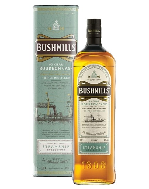 Garcias - Vinhos e Bebidas Espirituosas - WHISKY OLD BUSHMILLS BOURBON CASK 1L 1