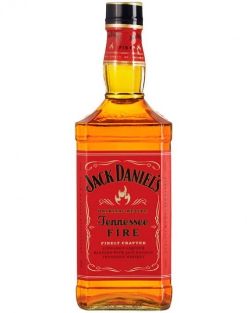 Garcias - Vinhos e Bebidas Espirituosas - WHISKY BOURBON JACK DANIELS FIRE 1L 1