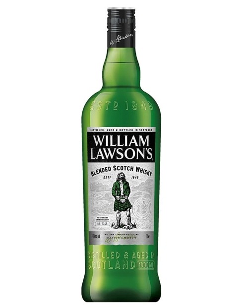 Garcias - Vinhos e Bebidas Espirituosas - WHISKY WILLIAM LAWSON'S 1L 1