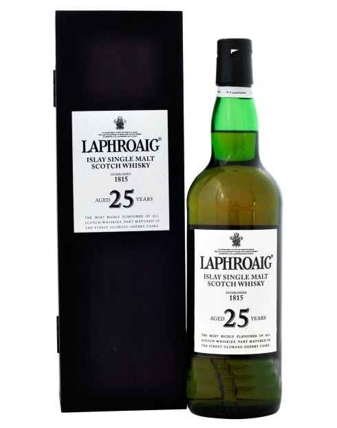 Garcias - Vinhos e Bebidas Espirituosas - WHISKY MALTE LAPHROAIG 25 ANOS  1