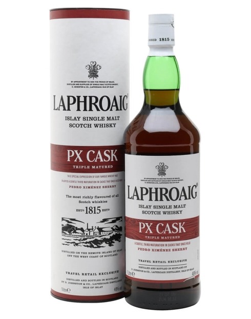 Garcias - Vinhos e Bebidas Espirituosas - WHISKY MALTE LAPHROAIG PX CASK 1L 1