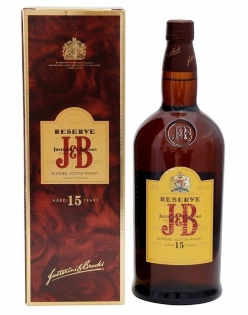 Garcias - Vinhos e Bebidas Espirituosas - WHISKY J&B 15 ANOS 1L 1