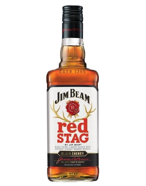 Garcias - Vinhos e Bebidas Espirituosas - WHISKY BOURBON JIM BEAM RED STAG 1