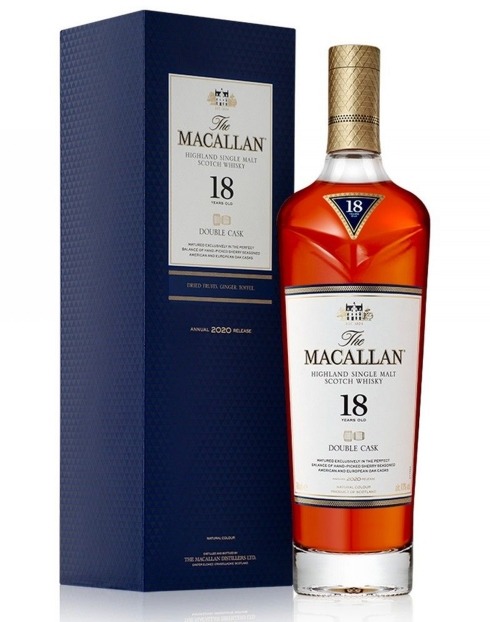 Garcias - Vinhos e Bebidas Espirituosas - WHISKY MALTE MACALLAN DOUBLE CASK 18 ANOS 1