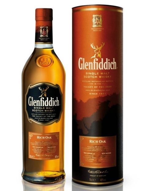 Garcias - Vinhos e Bebidas Espirituosas - WHISKY MALTE GLENFIDDICH 14 ANOS RICH OAK 1